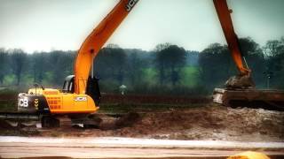 JCB JS Long Reach Excavators [upl. by Shermy]