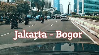 Jakarta  Bogor via Tol Dalam Kota  Lingkar dalam  Jagorawi [upl. by Ordnas]