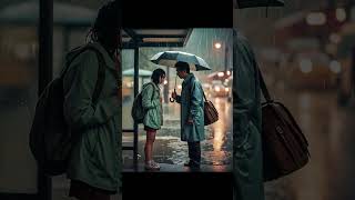 A kind man story in the rain youtubeshorts automationshortskindness kinderjoy [upl. by Nagad]