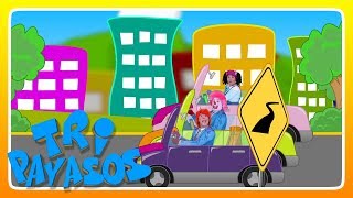 El Auto de Papá  Tripayasos  Canciones Infantiles [upl. by Analak92]