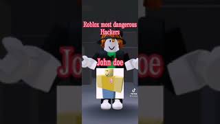 Roblox Most Dangerous Hackers Part 2 roblox creepy [upl. by Nannah823]