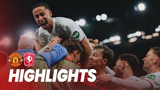 FC TWENTE STUNT op OLD TRAFFORD  Manchester United  FC Twente 25092024  Highlights [upl. by Milson]