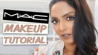 MAC COSMETICS MAKEUP TUTORIAL  Deepica Mutyala [upl. by Bain]