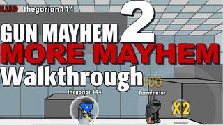 Gun Mayhem 2 More Mayhem FULL Walkthrough [upl. by Katonah884]