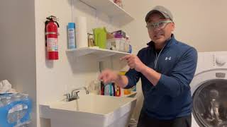 How To Replace Laundry Sink Faucet [upl. by Odnanref138]