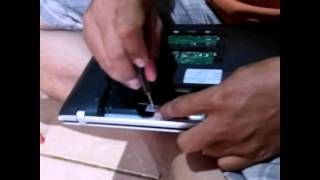 Cara ganti keyboard laptop netbook asus [upl. by Ahsiemak]