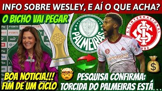 🚨 INFO SOBRE WESLEY E AÍ OQ ACHA BOA NOTÍCIA FIM DE CICLO… O BICHO VAI PEGAR PESQUISA CONFIRMA… [upl. by Ulric]