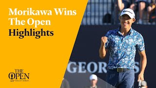 Collin Morikawa wins The Open  Full Highlights [upl. by Kcirdaed]