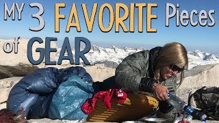 Favorite Backpacking Gear 2017 [upl. by Alvera666]