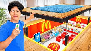 I Built a SECRET McDonald’s In My Room [upl. by Adlare]