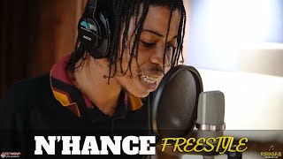 Nhance Not Holding back in his First Official Freestyle  Reggae Selecta UK  Freestyle Settings [upl. by Keating]