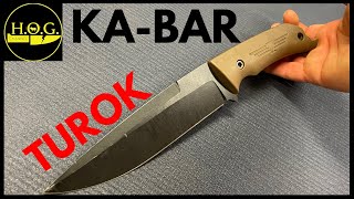 If You ONLY Buy ONE FIXED BLADE KNIFE… This KABAR Is A Solid Choice  Jarosz Turok Knife Review [upl. by Azitram]