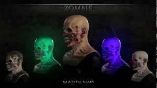 Silicone Masks  Immortal Masks  Zombie [upl. by Yalhsa]