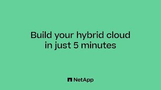 Build Your Hybrid Cloud in Just 5 minutes [upl. by Laven105]