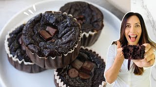 Muffins de chocolate KETO ¡sin azúcar Húmedos [upl. by Sprage168]