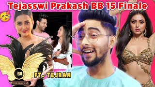 Tejasswi Prakash Bigg Boss 15 Winning Moment ft Tejran Reaction [upl. by Nitsug462]