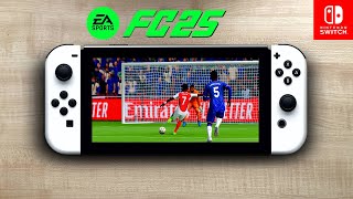 EA Sports FC 25  Nintendo Switch Oled Gameplay [upl. by Tomasine67]