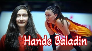 Biografi Hande Baladin  Pemain Voli Cantik Timnas Volleyball Turki [upl. by Akcinat740]