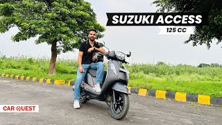 2023 Suzuki Access 125 Walkaround amp Ride Review  Car Quest [upl. by Eannyl]