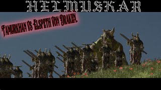 Tamurkhan vs Elspeth von draken Warhammer Cinema [upl. by Sandor]