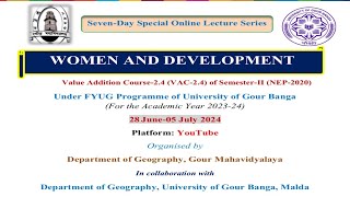 VAC 24 Women and Development Day1 Session 1 [upl. by Gorden513]