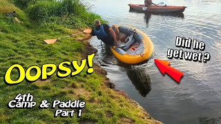 Camp amp Paddle 41 at Fotheringhay Castle on the River Nene  Aquatec Ottawa [upl. by Hsinam698]