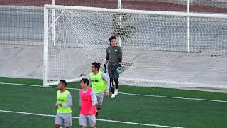 Carlos Acevedo  Atajadón entrenamiento [upl. by Ltney]