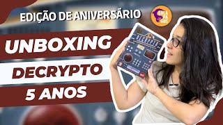 DECRYPTO Edição de 5 anos  Unboxing  mundogalapagos [upl. by Ayita509]