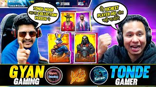 Gyan Bhai GyanGaming Challenged me For Collection Battle 😱 Unbelievable Result  Tonde Gamer [upl. by Samalla625]