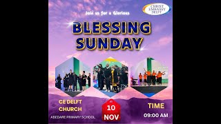 CE Delft BLESSING SERVICE 10 NOVEMBER 2024 [upl. by Nalyac]