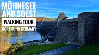 Möhnesee amp Soest Walking Tour  Dortmund Germany 4KUHD [upl. by Cristin370]