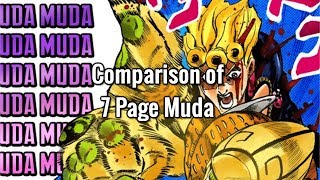 Comparison of 7 Page Muda [upl. by Julius]