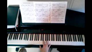 Patrick Swayze Shes like the wind piano tutorial [upl. by Shepley966]