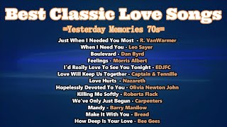 Best Classic Love Songs 70s [upl. by Frager]