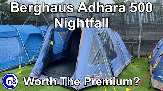 Berghaus Adhara 500 Nightfall Tent  Worth The Premium Tour And Review [upl. by Reidid]