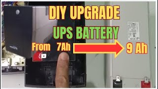 DIY UPS Battery Upgrade [upl. by Ganley828]