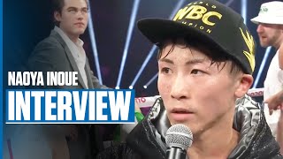 Naoya Inoues Immediate Reaction PostFight  INTERVIEW [upl. by Ronnica230]