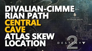 DivalianCimmerian Path Central Cave Destiny 2 [upl. by Jelks]