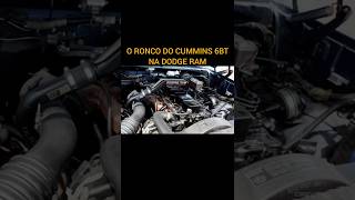 O ronco da 1ª DODGE RAM com MOTOR CUMMINS [upl. by Elsbeth]