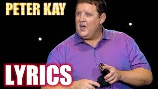 Misheard Lyrics  Peter Kay The Tour That Didnt Tour Tour [upl. by Savage]