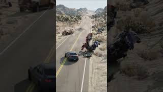 Realistic Highway Car Crashes 204  BeamNGdrive shorts beamngdrive car crash [upl. by Karol]