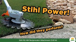 Stihl RGKM Reciprocator Attachment ☀️ S3E16 [upl. by Ezri355]