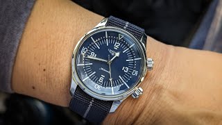 Watch U Strappin Ep 422  Longines Legend Diver 39 Blue on Erikas Original MN Strap [upl. by Peppie915]