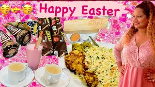 EASTER CELEBRATION 🥳🥳🥳 Tasty Food  Movie time  Fun day [upl. by Aihsad]