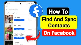 How to Find And Sync Contacts on Facebook 2024 Update [upl. by Rodolfo]