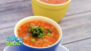 Milano Minestrone Healthy Soup by Tarla Dalal [upl. by Drahsar981]