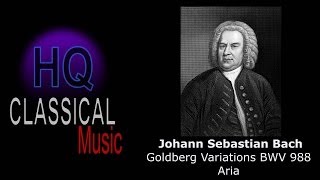 BACH  Goldberg Variations BWV 988 Aria Hannibal theme  High Quality Classical Music HQ Piano [upl. by Kask]