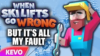 When Skilifts Go Wrong but its all my fault [upl. by Ecirtaed]