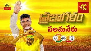 పలమనేరులో చంద్రబాబు ప్రజా గళంకు హోరెత్తిన అభిమానులు PRAJAGALAM IN PALAMANER [upl. by Aelak]