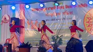 Beautiful girl dance mixed Nepali gorkhe Khukuiby North Guwahati assamese bodogirl [upl. by Ahsille747]